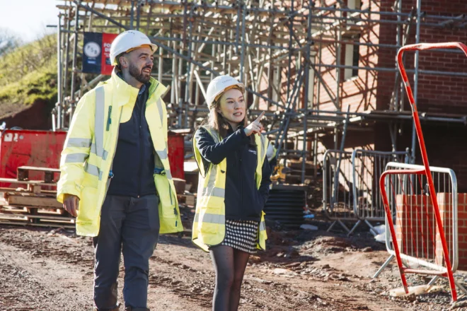 Technical Apprentice Ellie Mason Onsite